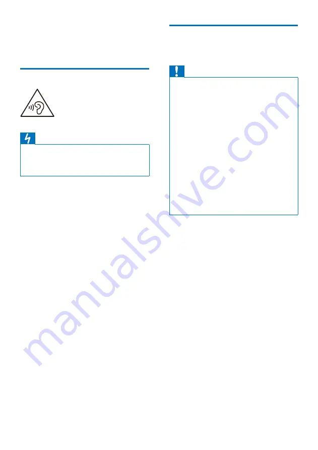 Philips BASS+ On-Ear BH305 User Manual Download Page 4