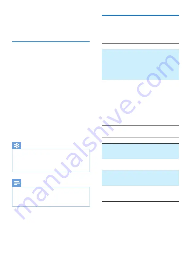 Philips BASS+ SHB4305BK User Manual Download Page 8