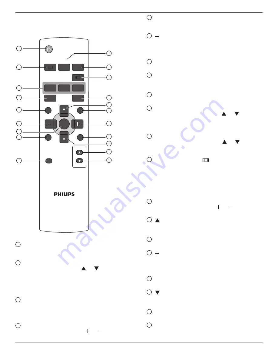 Philips BDL4245E User Manual Download Page 15