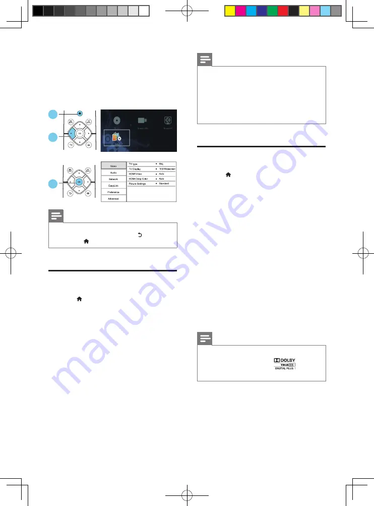 Philips BDP3400/93 User Manual Download Page 18