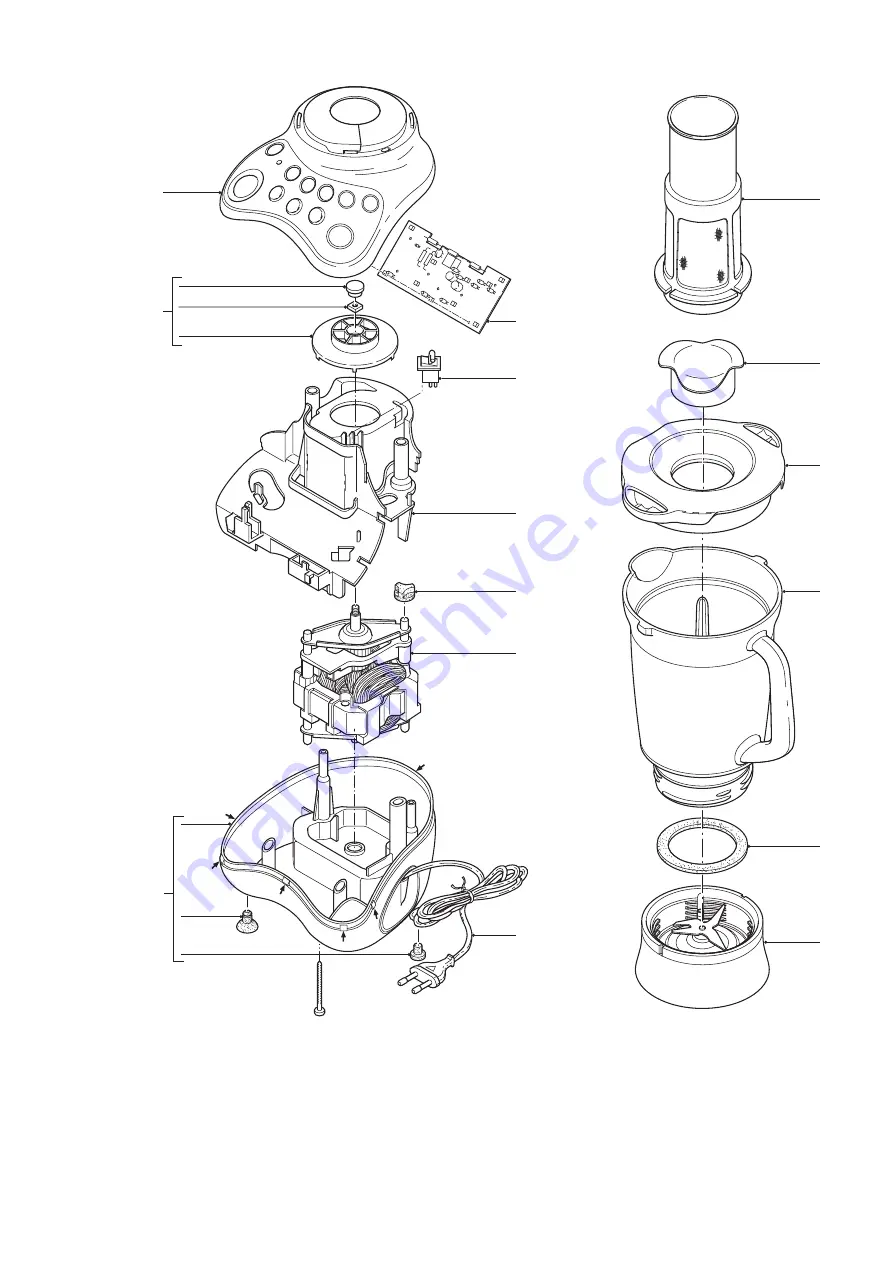 Philips Blender HR 1780/AB Скачать руководство пользователя страница 2