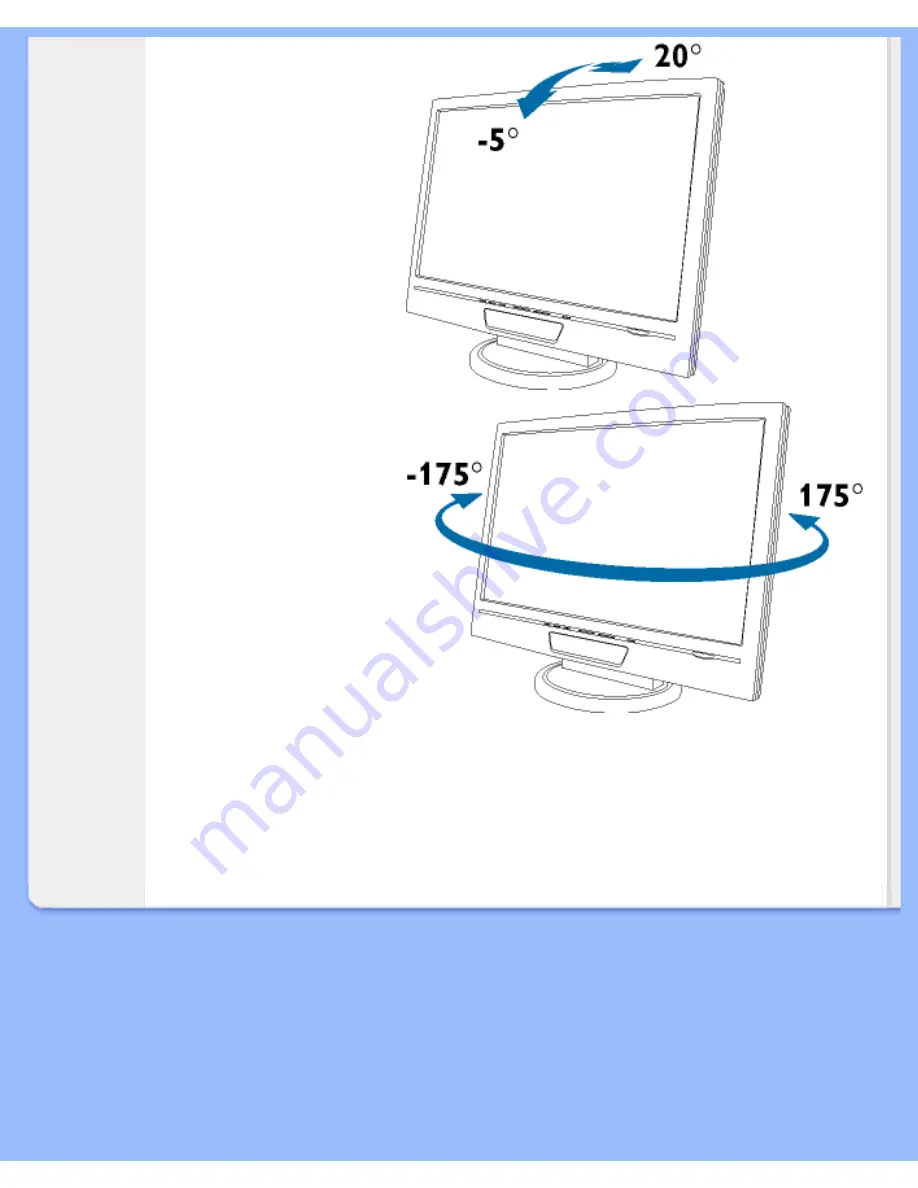 Philips BRILLIANCE 230W5 User Manual Download Page 12