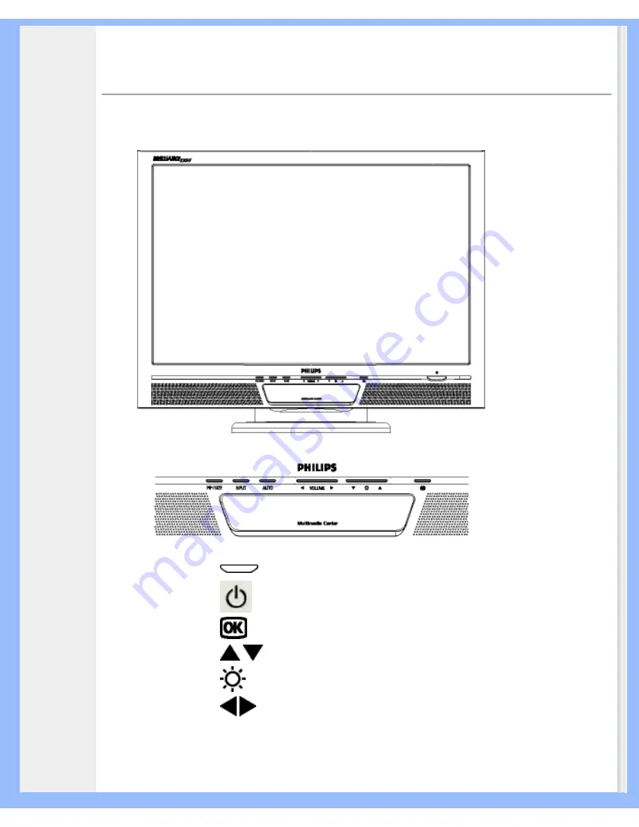 Philips BRILLIANCE 230W5 Скачать руководство пользователя страница 13