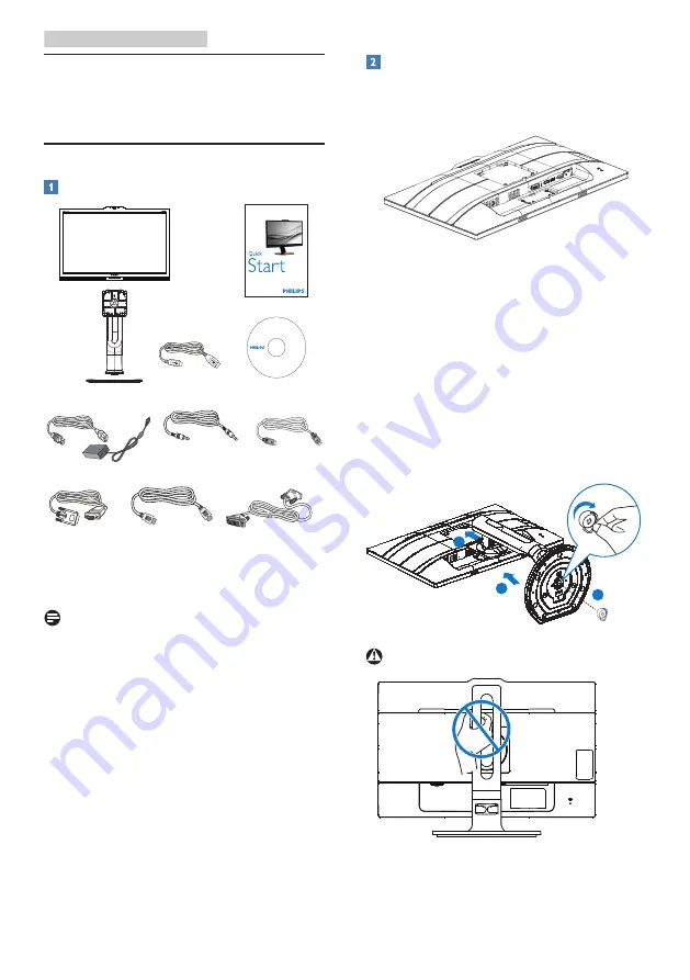 Philips Brilliance 242P6V Скачать руководство пользователя страница 6