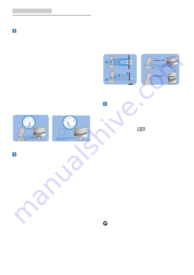 Philips Brilliance 242P6V User Manual Download Page 19