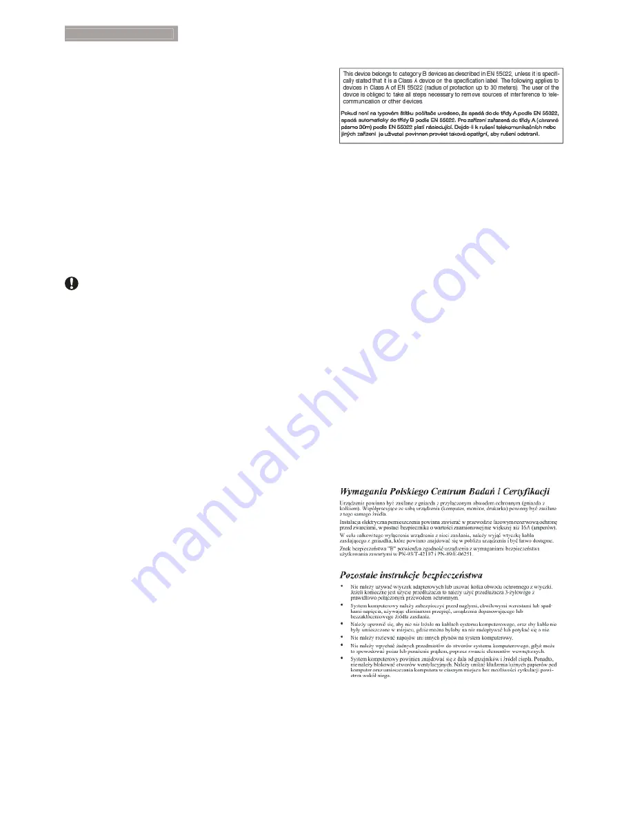 Philips Brilliance 272B4 User Manual Download Page 36