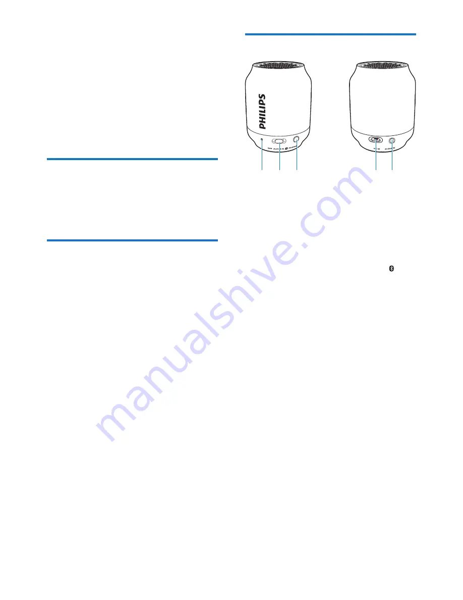 Philips BT50 User Manual Download Page 5