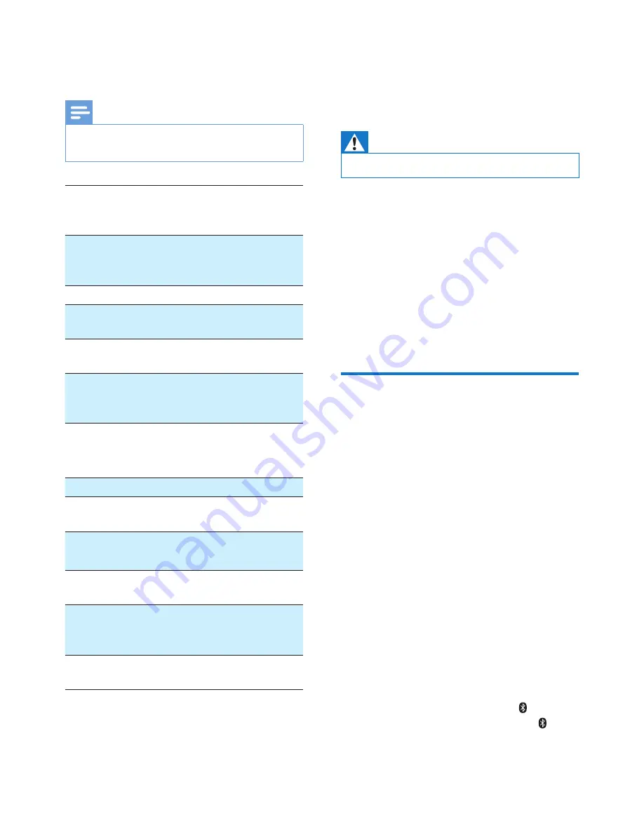 Philips BT6700 User Manual Download Page 11