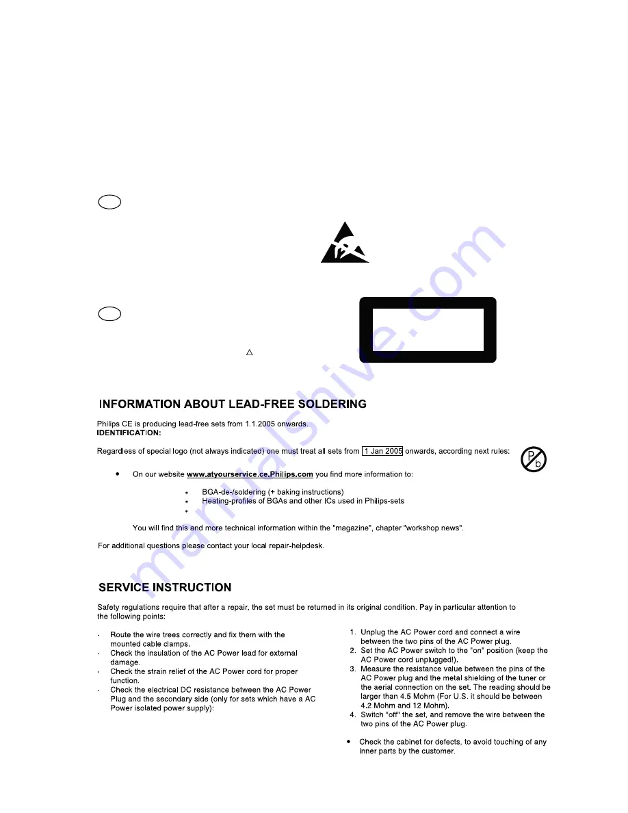 Philips BTM630/05 Service Manual Download Page 5