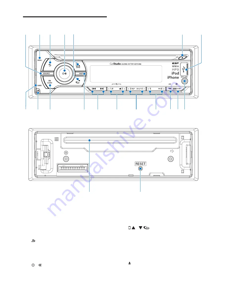 Philips CarStudio CEM3100 Скачать руководство пользователя страница 7