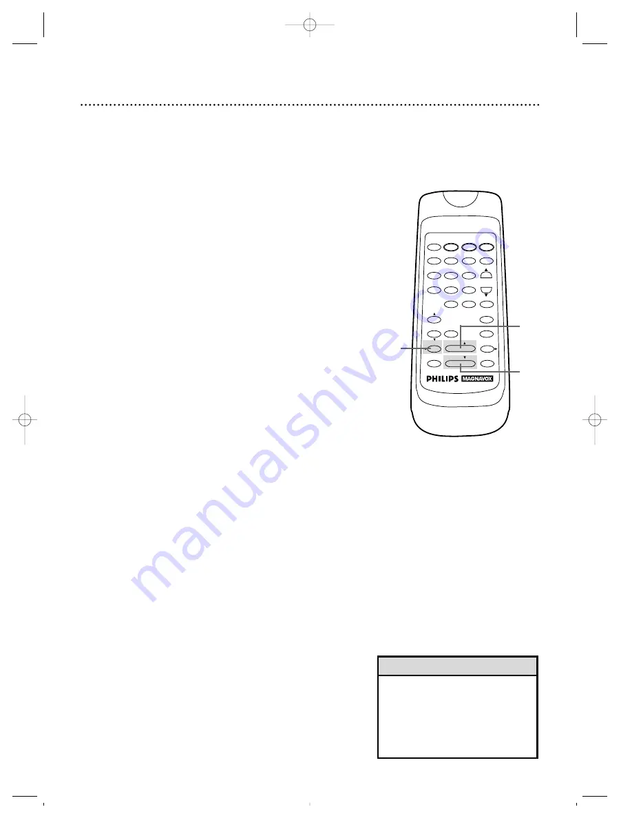 Philips CCZ190AT Owner'S Manual Download Page 28