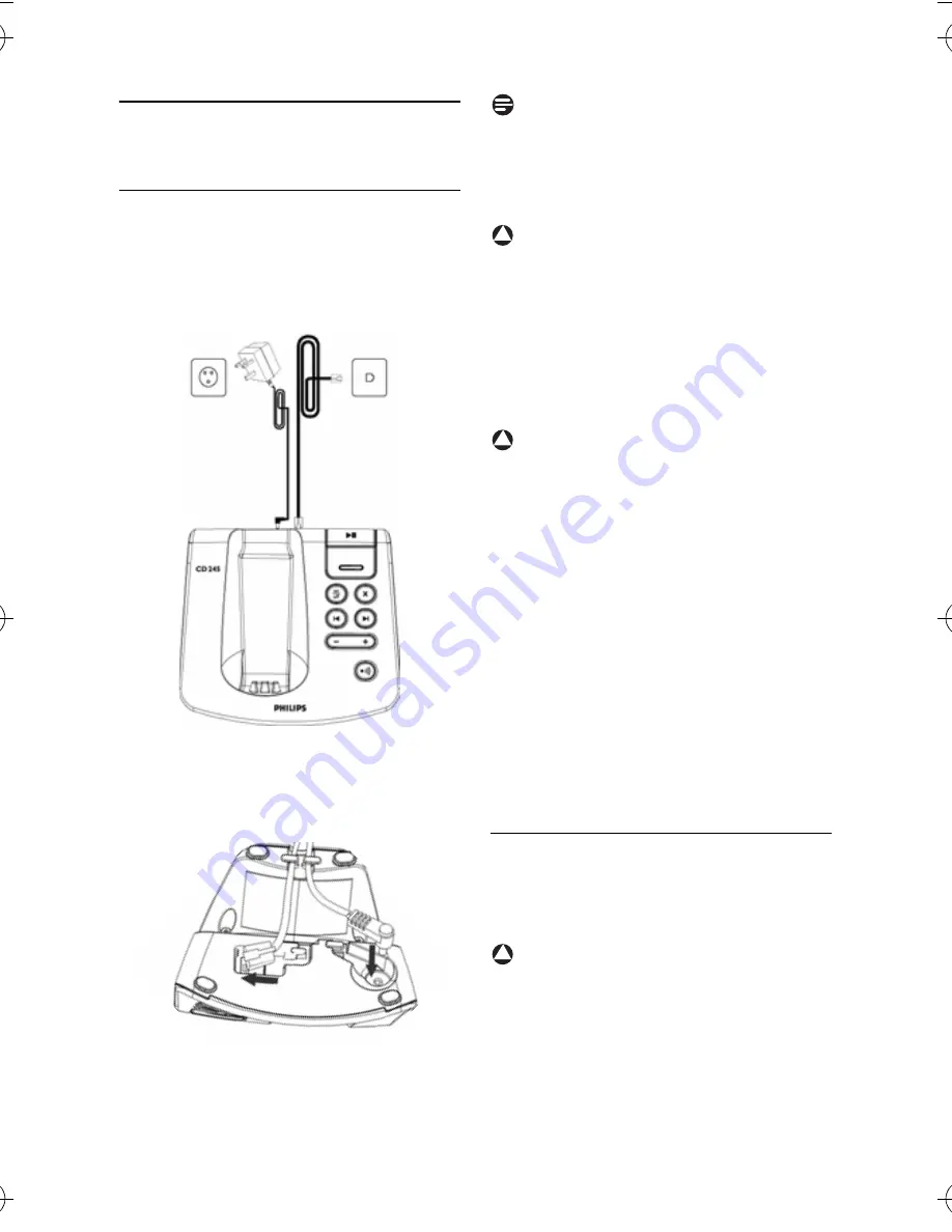 Philips CD 245 User Manual Download Page 13