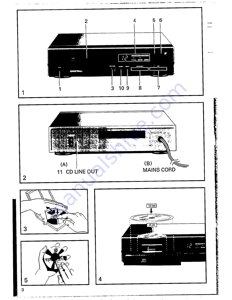 Philips CD 602 Quick Manual Download Page 3