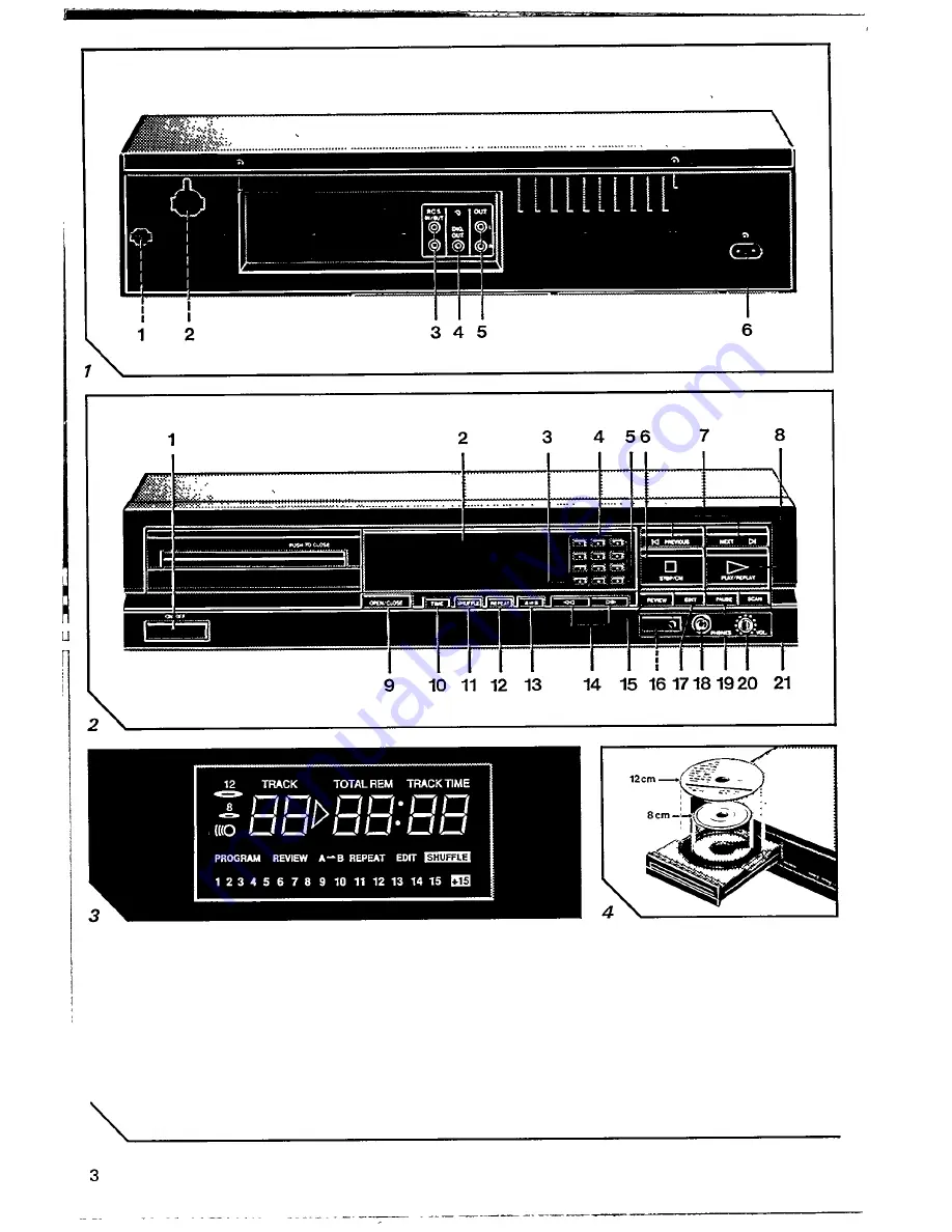 Philips CD 608 User Manual Download Page 3