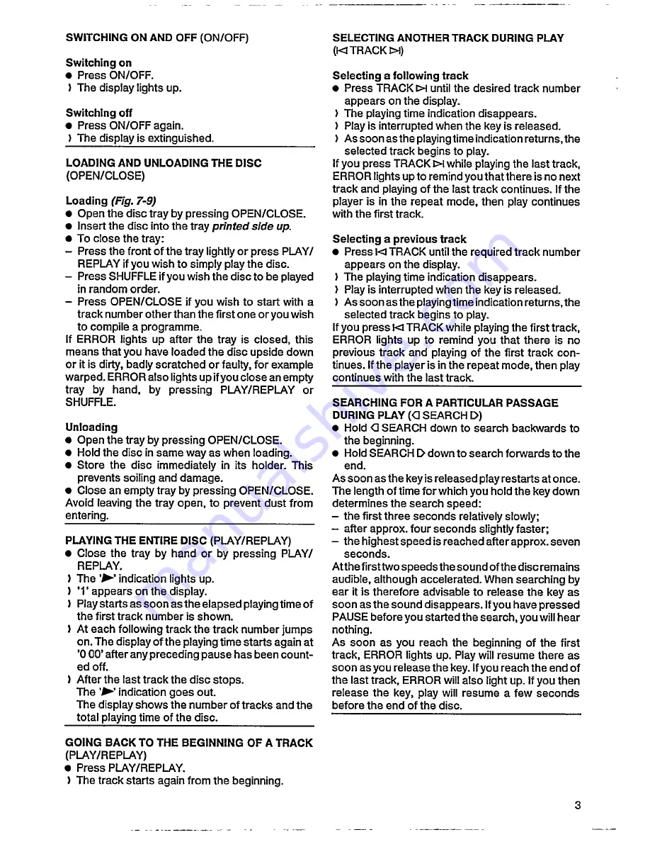 Philips CD 780 User Manual Download Page 5