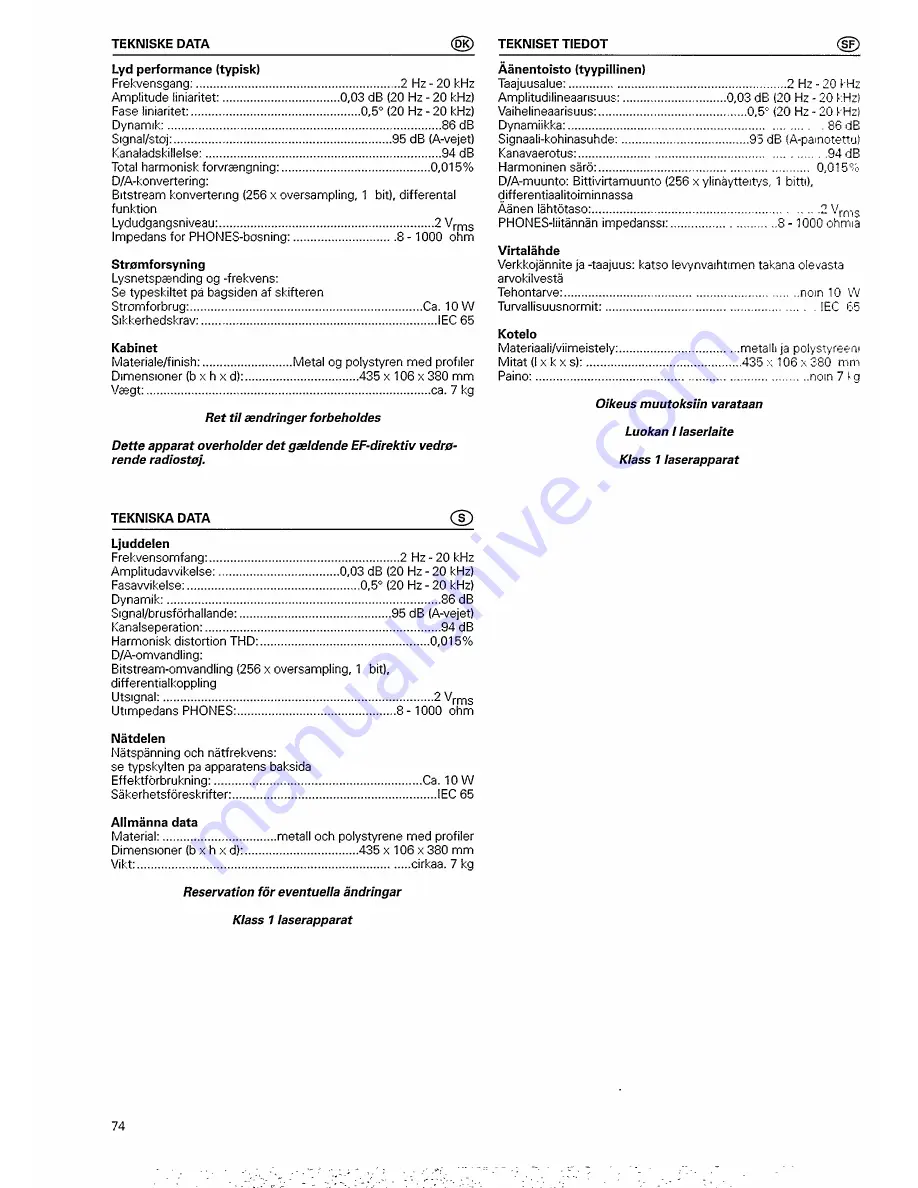 Philips CDC 925 Скачать руководство пользователя страница 13