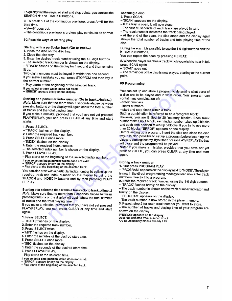 Philips CDD 882 User Manual Download Page 9