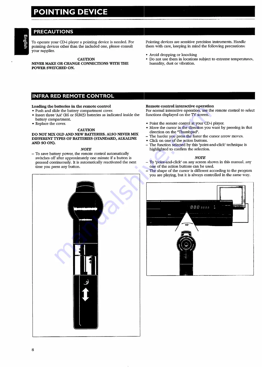 Philips CDI 210 User Manual Download Page 8