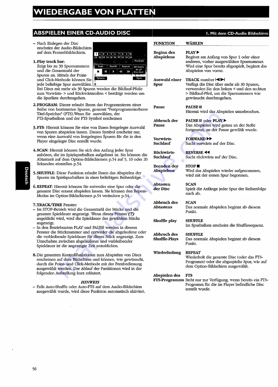 Philips CDI 210 User Manual Download Page 56