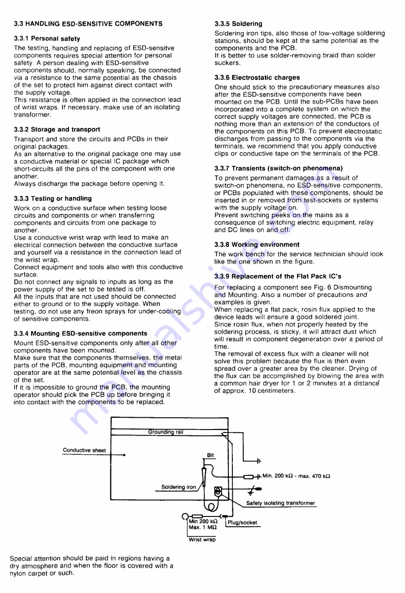 Philips CDI 220/00 Service Manual Download Page 6