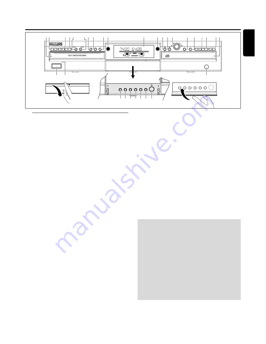 Philips CDR-700 User Manual Download Page 9