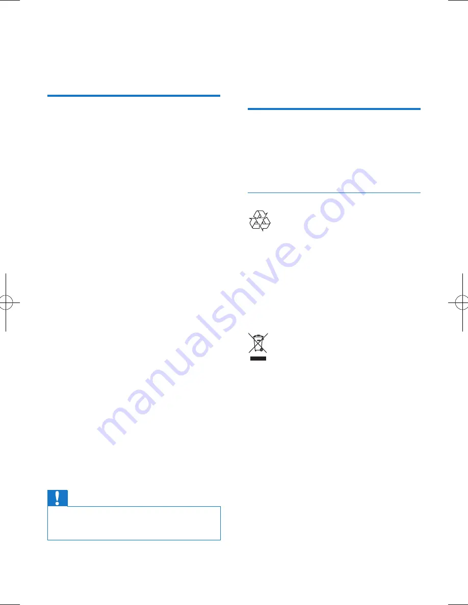 Philips CEM2090 User Manual Download Page 3