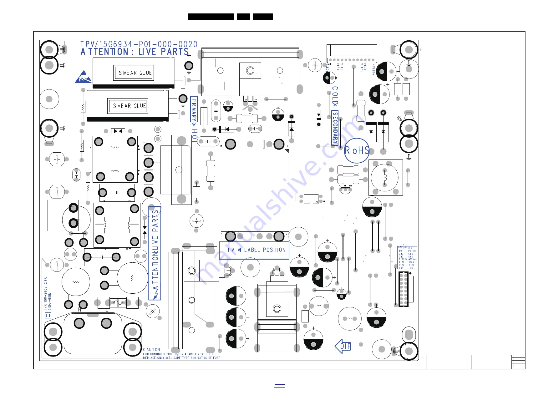 Philips Chassis TPM16.4L LA Service Manual Download Page 44