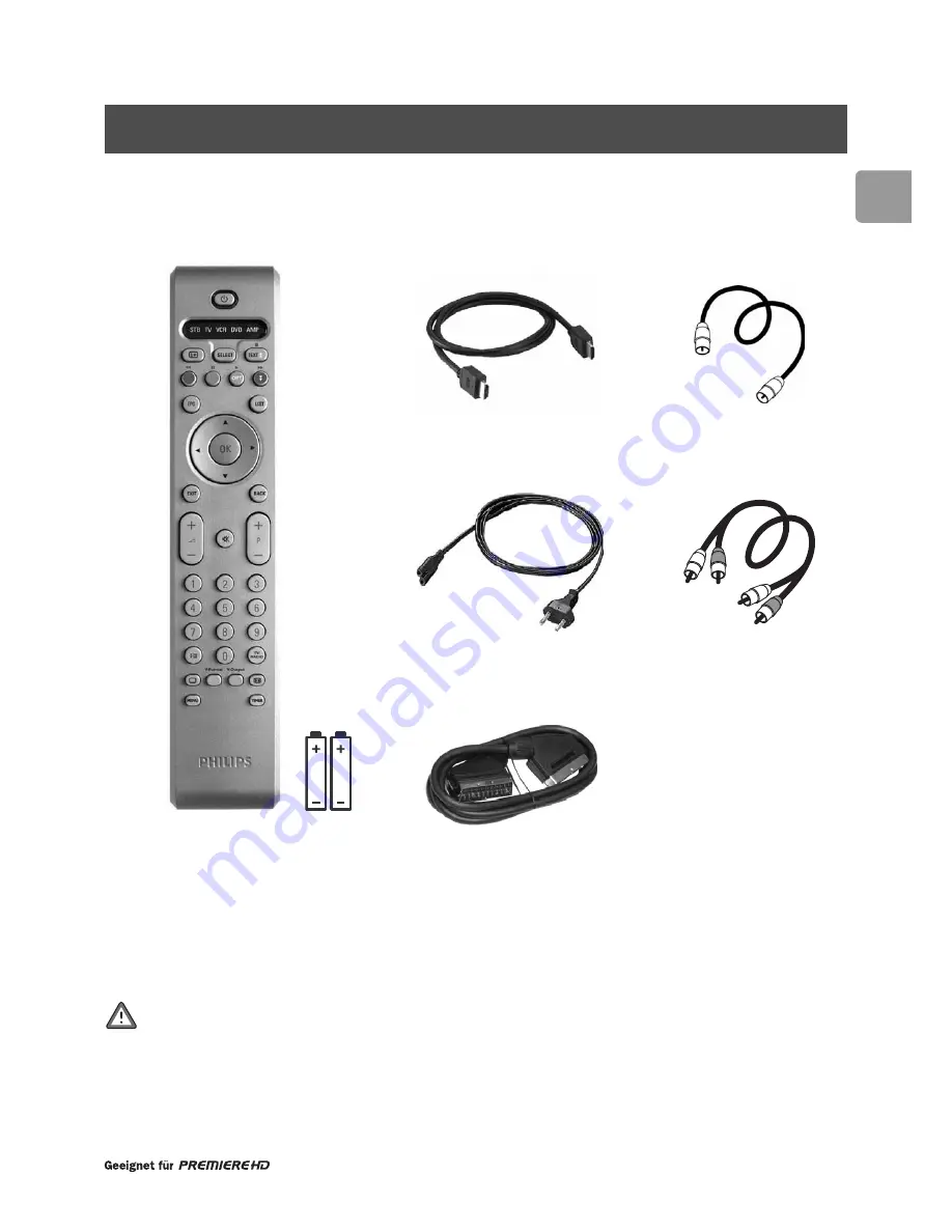 Philips Cineos DCR 9001 User Manual Download Page 5