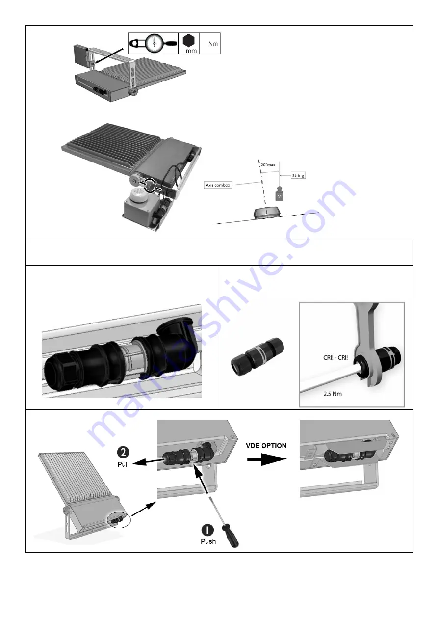 Philips Clearflood Large BVP651 Скачать руководство пользователя страница 5