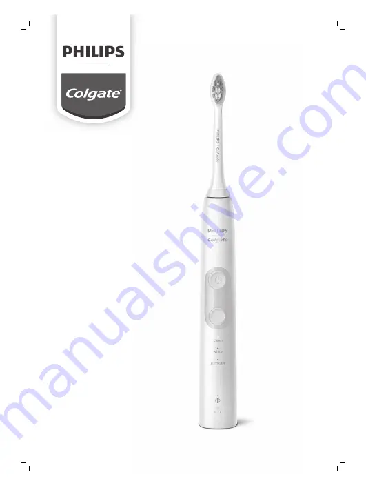 Philips Colgate SonicPro 50 Manual Download Page 1