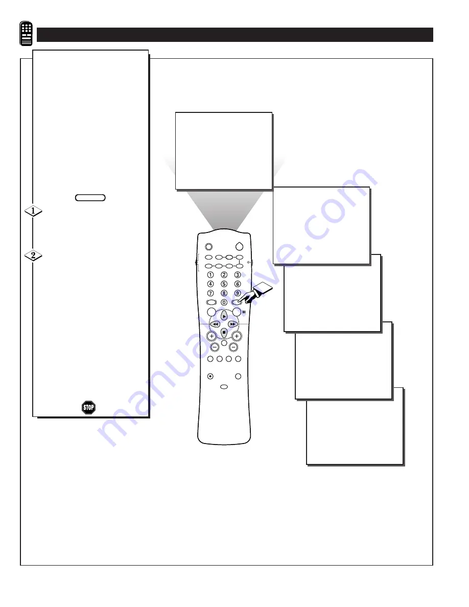 Philips COLOR TV 27 INCH TABLE TP2781C User Manual Download Page 24