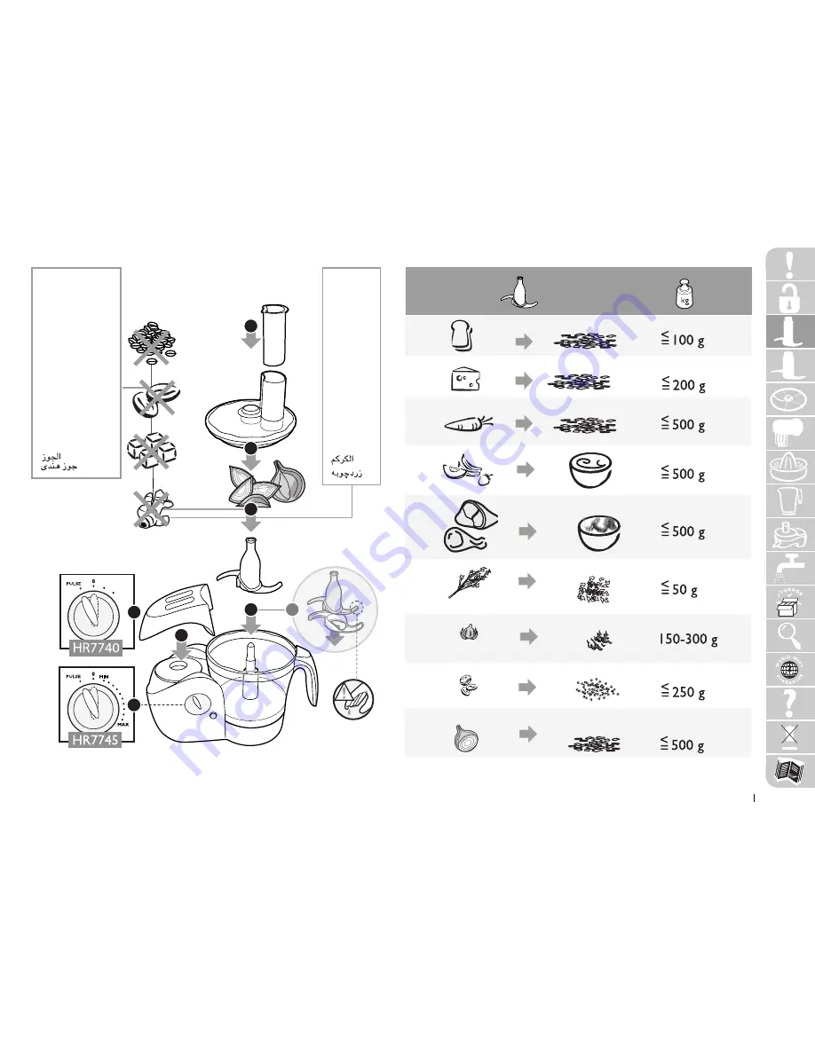 Philips CUCINA HR7740 User Manual Download Page 29