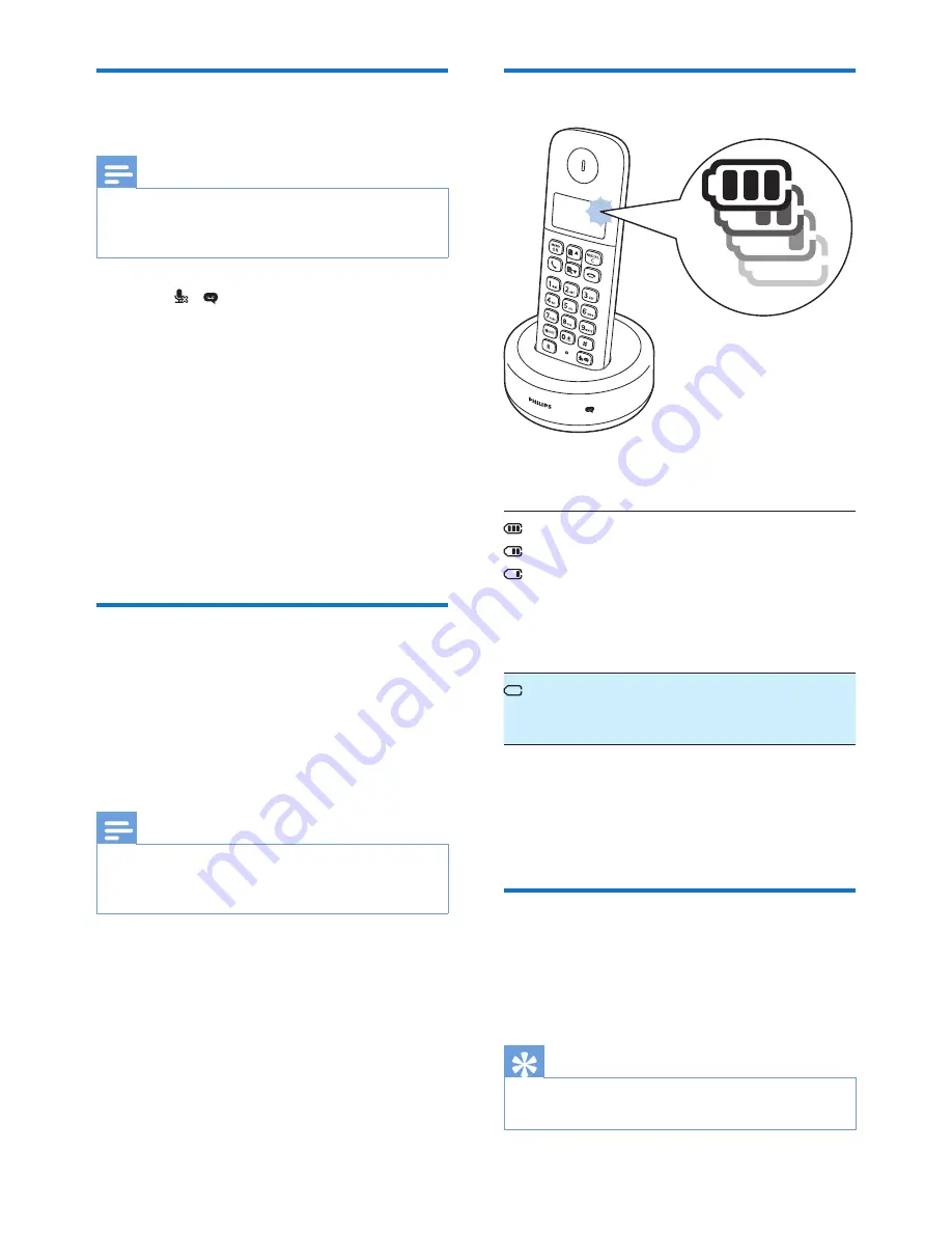 Philips D130 Extended User Documentation Download Page 11