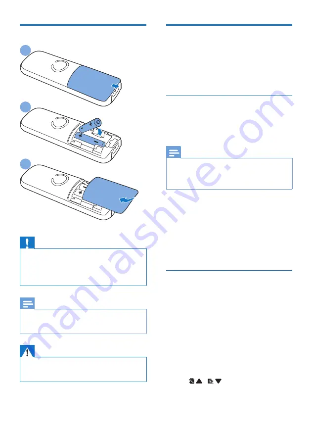 Philips D161 Extended User Documentation Download Page 10