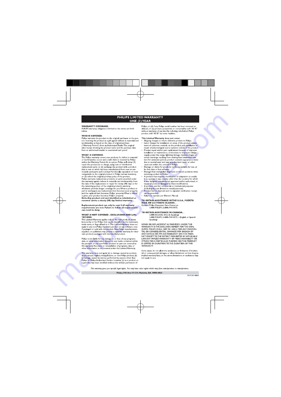 Philips DC350/37 User Manual Download Page 3