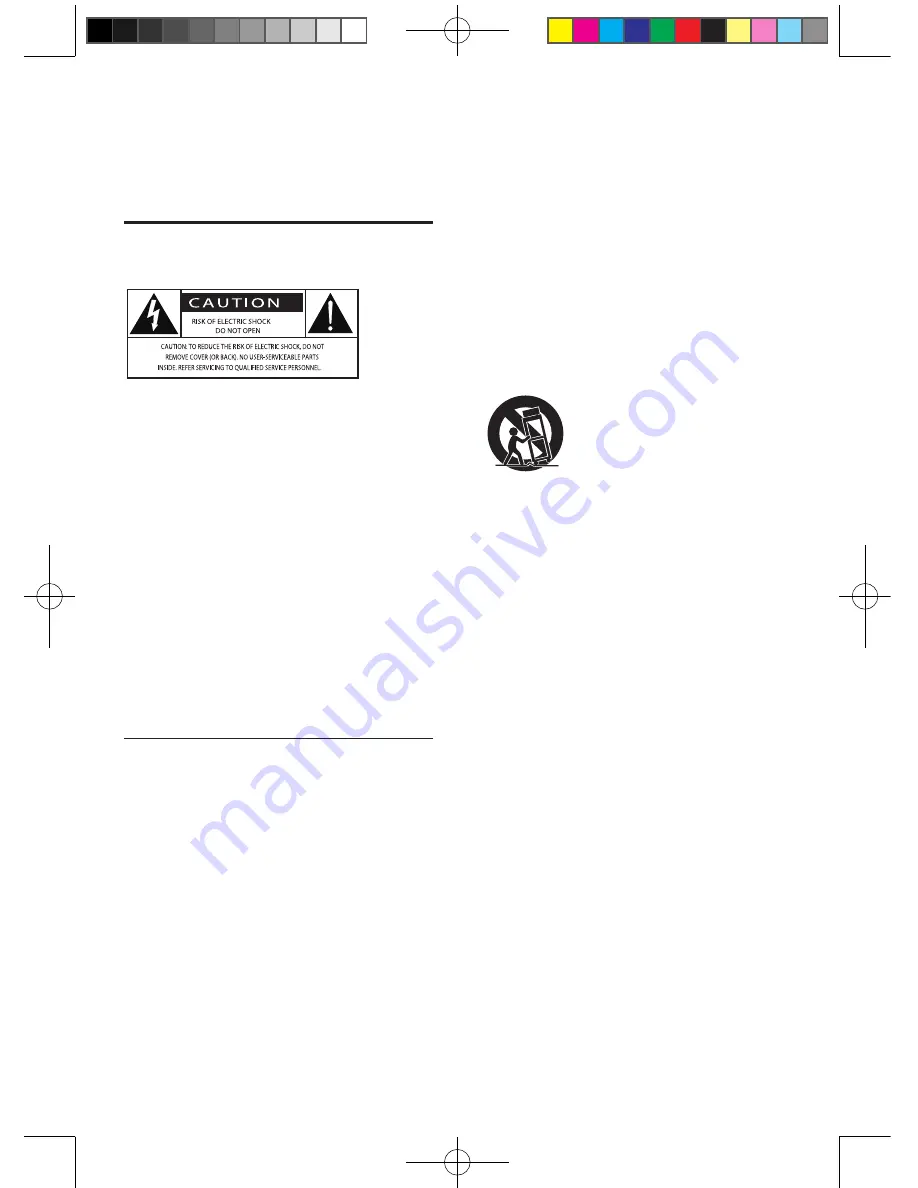 Philips DCB852 User Manual Download Page 4