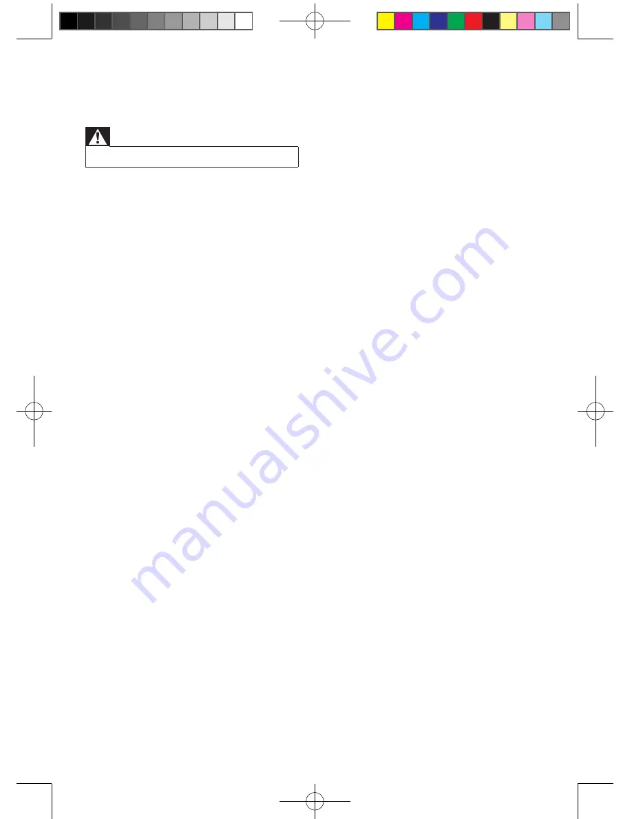 Philips DCB852 User Manual Download Page 24