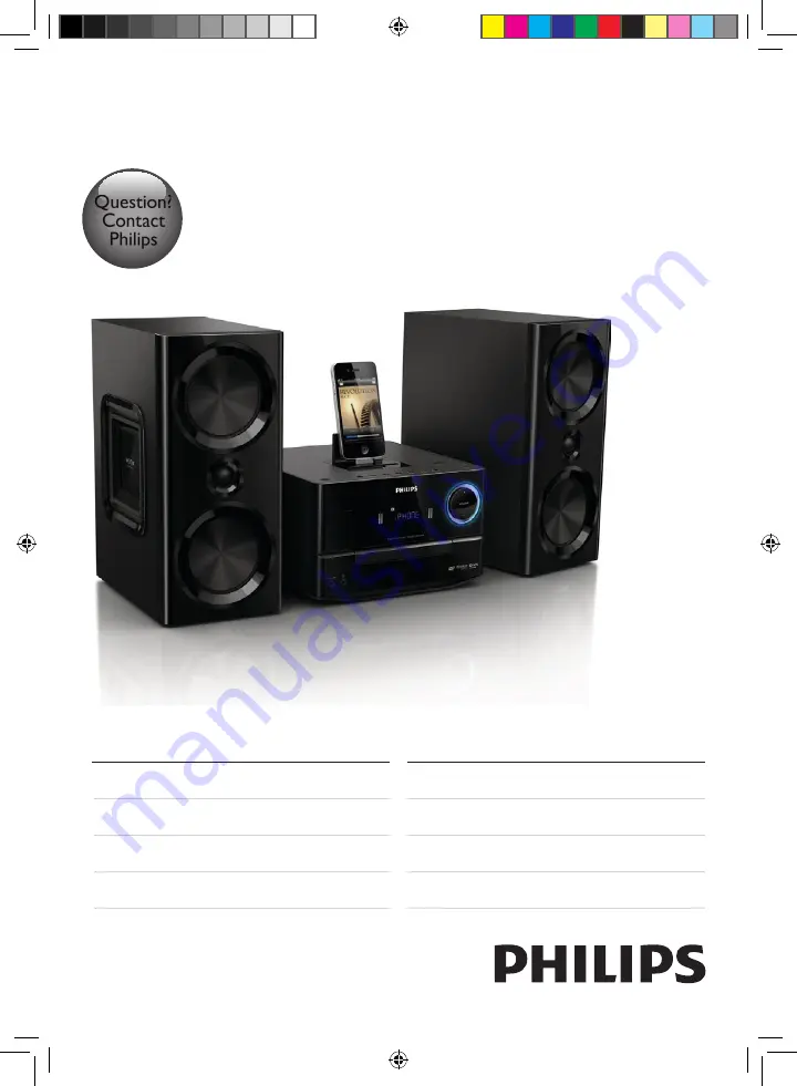 Philips DCD3020/58 User Manual Download Page 1