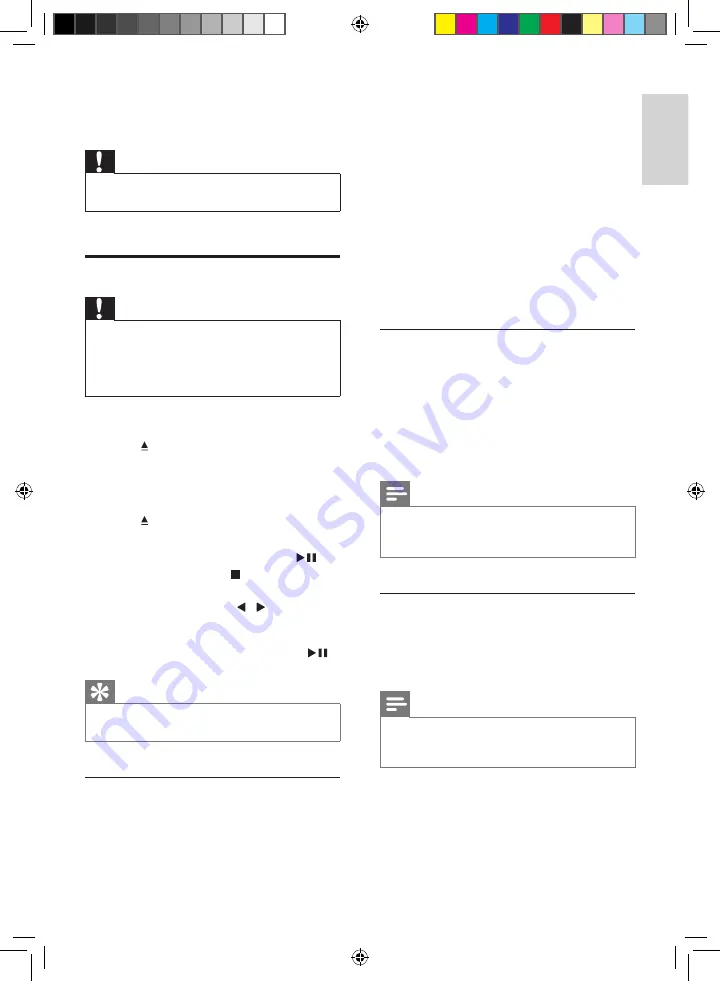 Philips DCD3020/58 User Manual Download Page 14