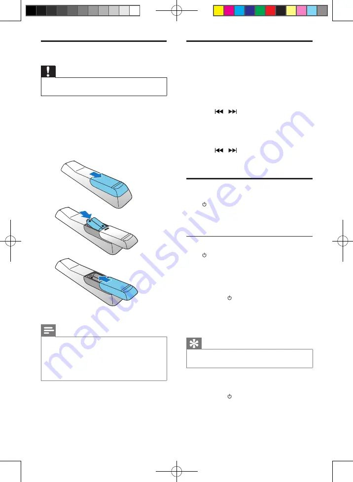 Philips DCM3020 User Manual Download Page 12