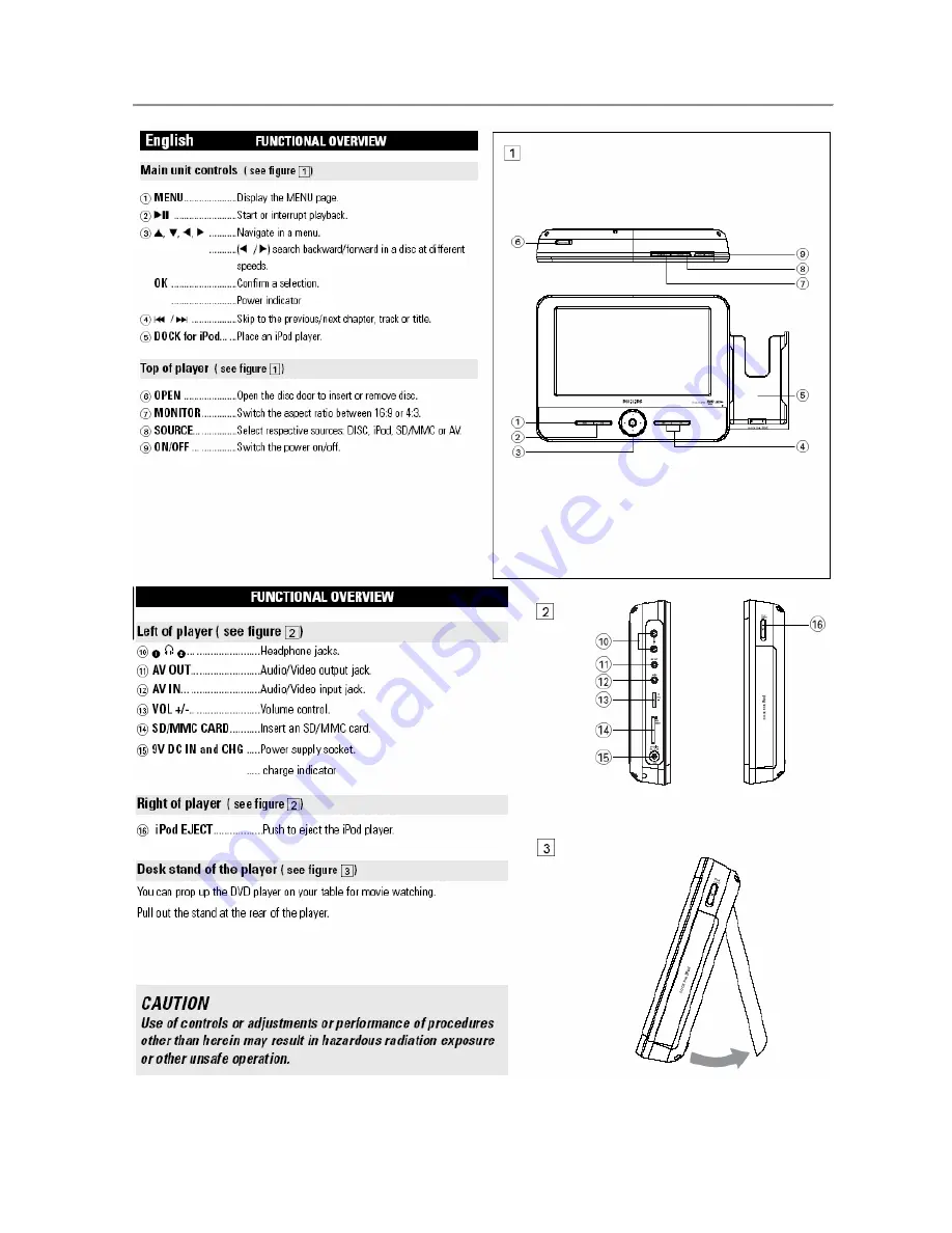 Philips DCP851 Скачать руководство пользователя страница 5