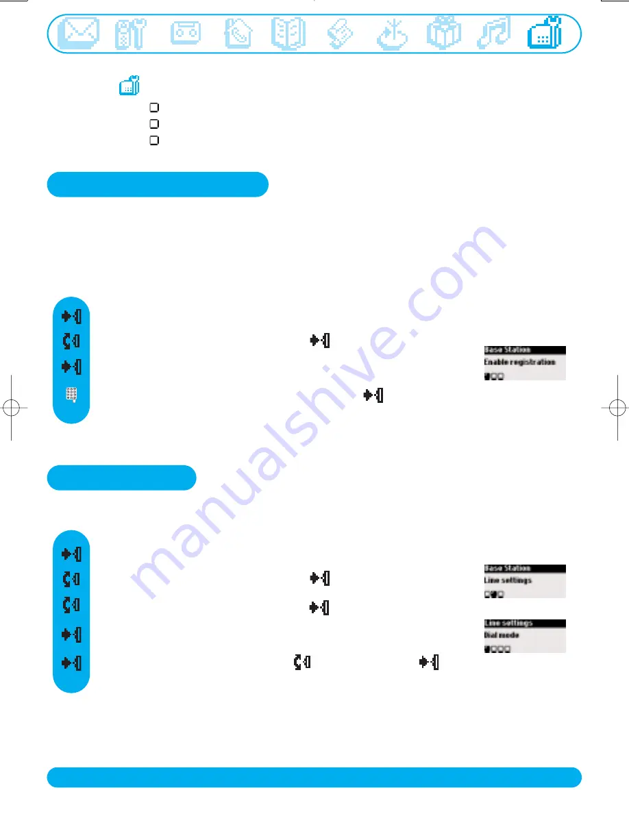 Philips DECT5152S User Manual Download Page 55