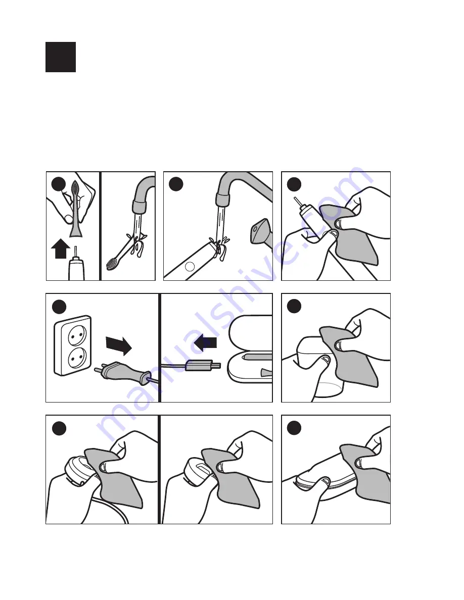 Philips DiamondClean Sonicare HX9332 User Manual Download Page 42