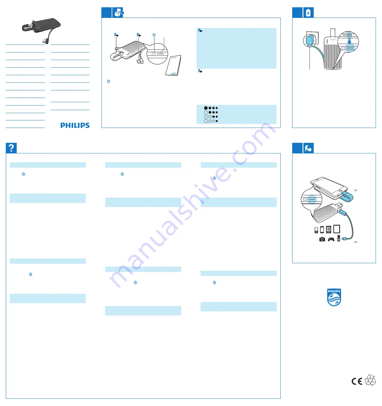 Philips DLP7003V Скачать руководство пользователя страница 1