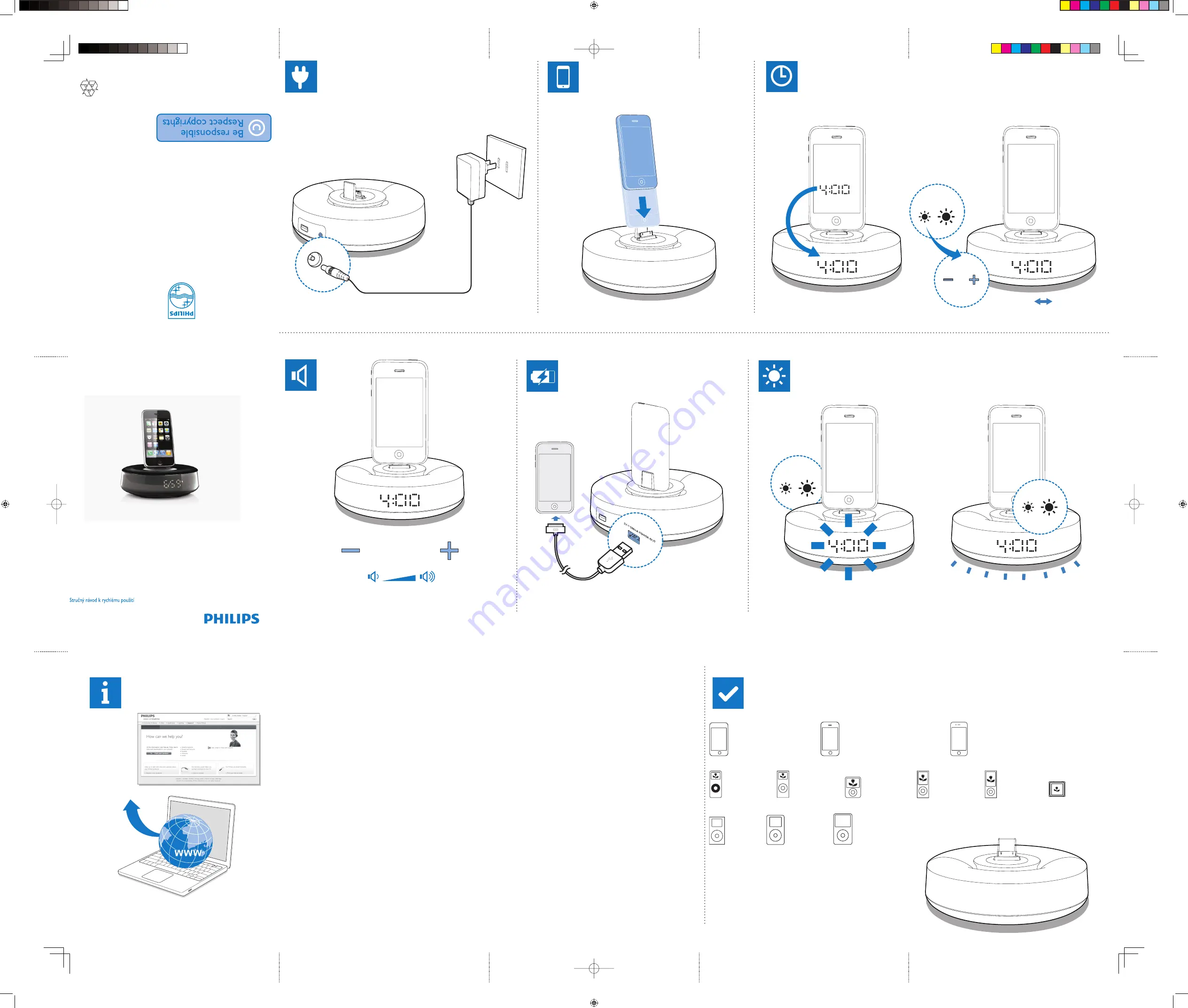 Philips DS1110/37 Quick Start Manual Download Page 3