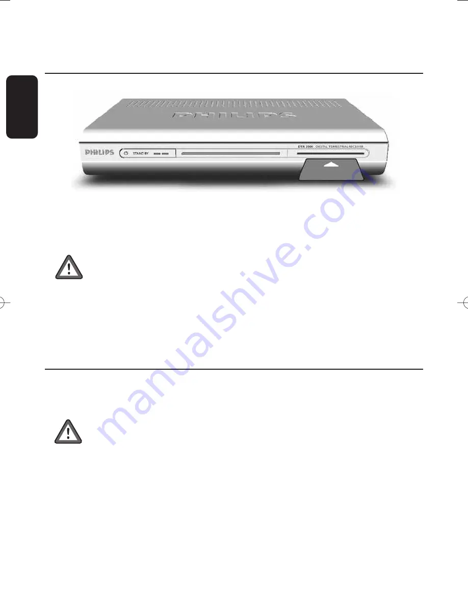 Philips DTR 2000/53 User Manual Download Page 12