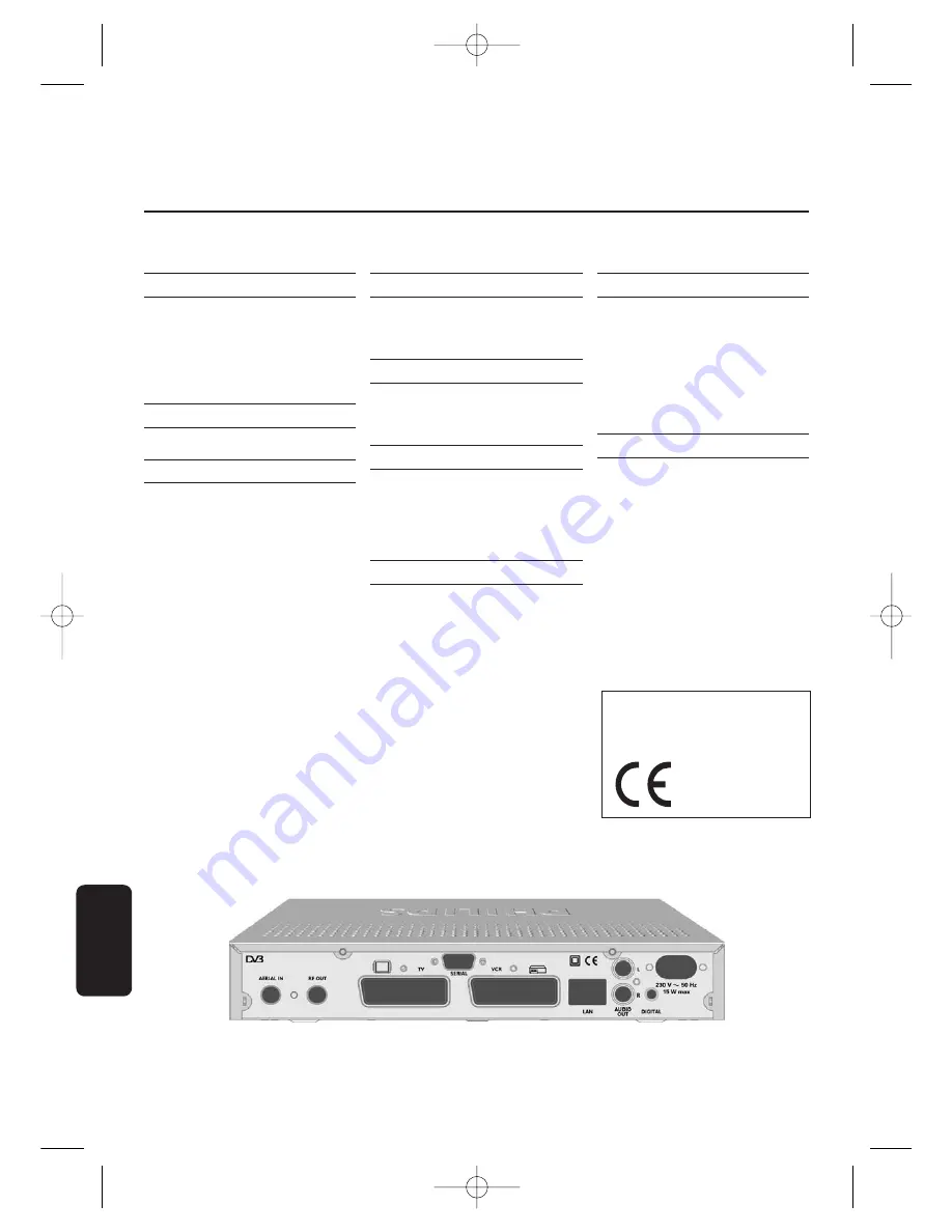 Philips DTR300/00 User Manual Download Page 236