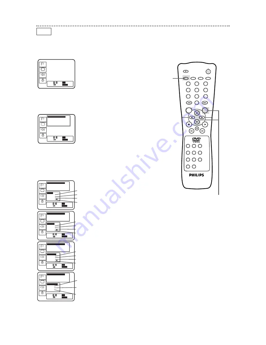 Philips DV621 Owner'S Manual Download Page 44