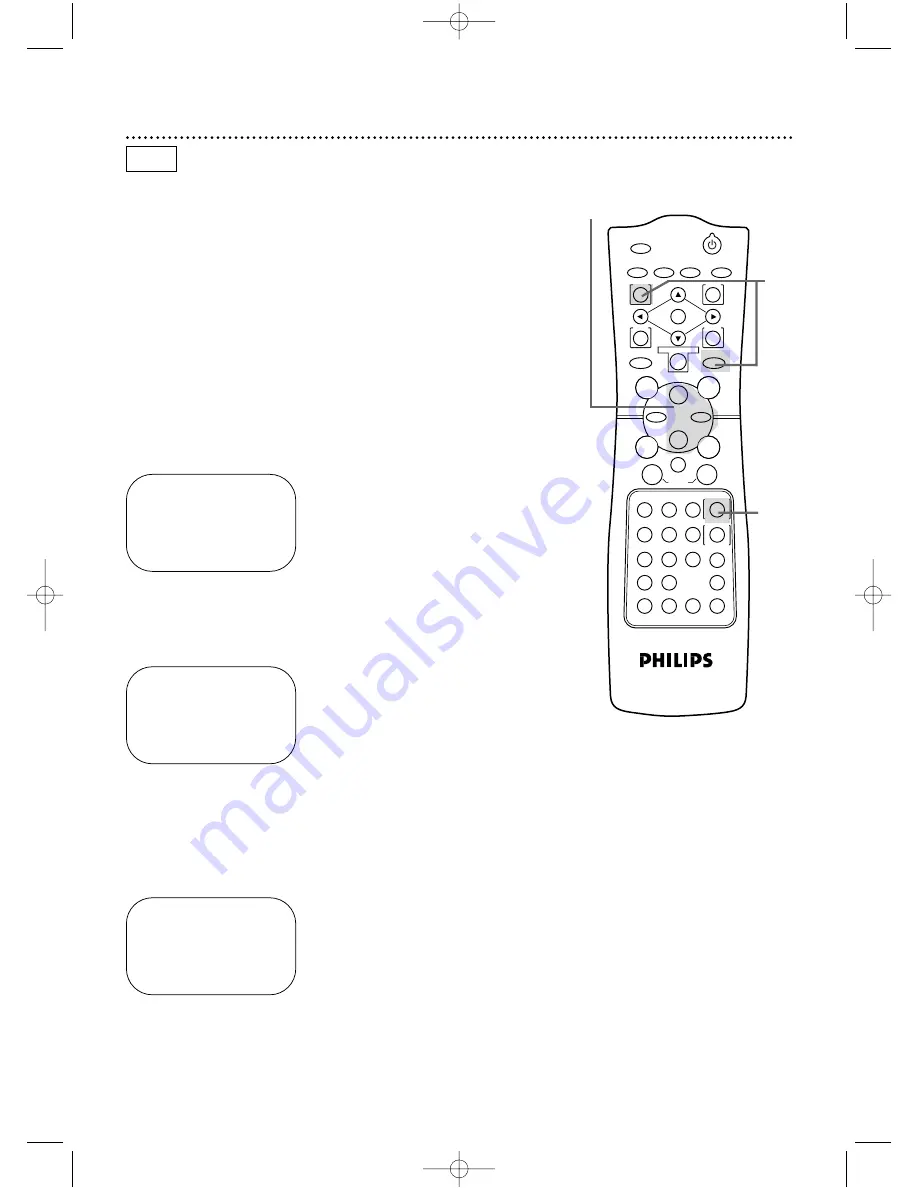 Philips DV910VHS Owner'S Manual Download Page 49