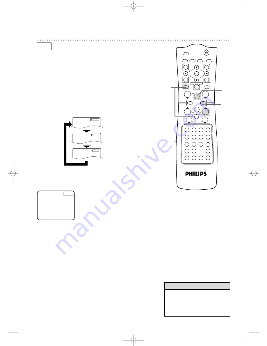 Philips DV910VHS Owner'S Manual Download Page 55